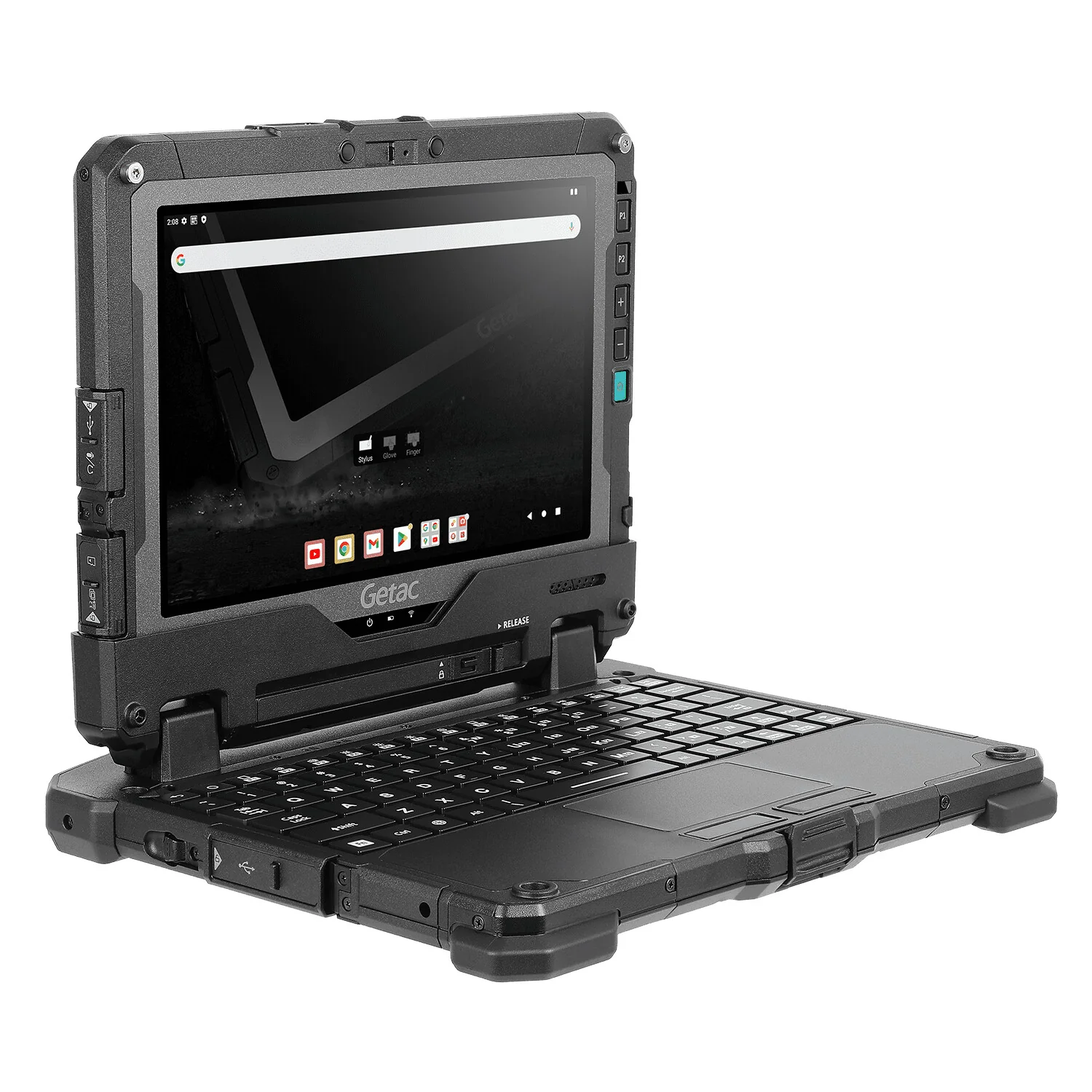 Getac ZX10 - 25.6 cm (10.1") - 128 GB - 6 GB - Wi-Fi 5 - Android 12 - Black - Image 5