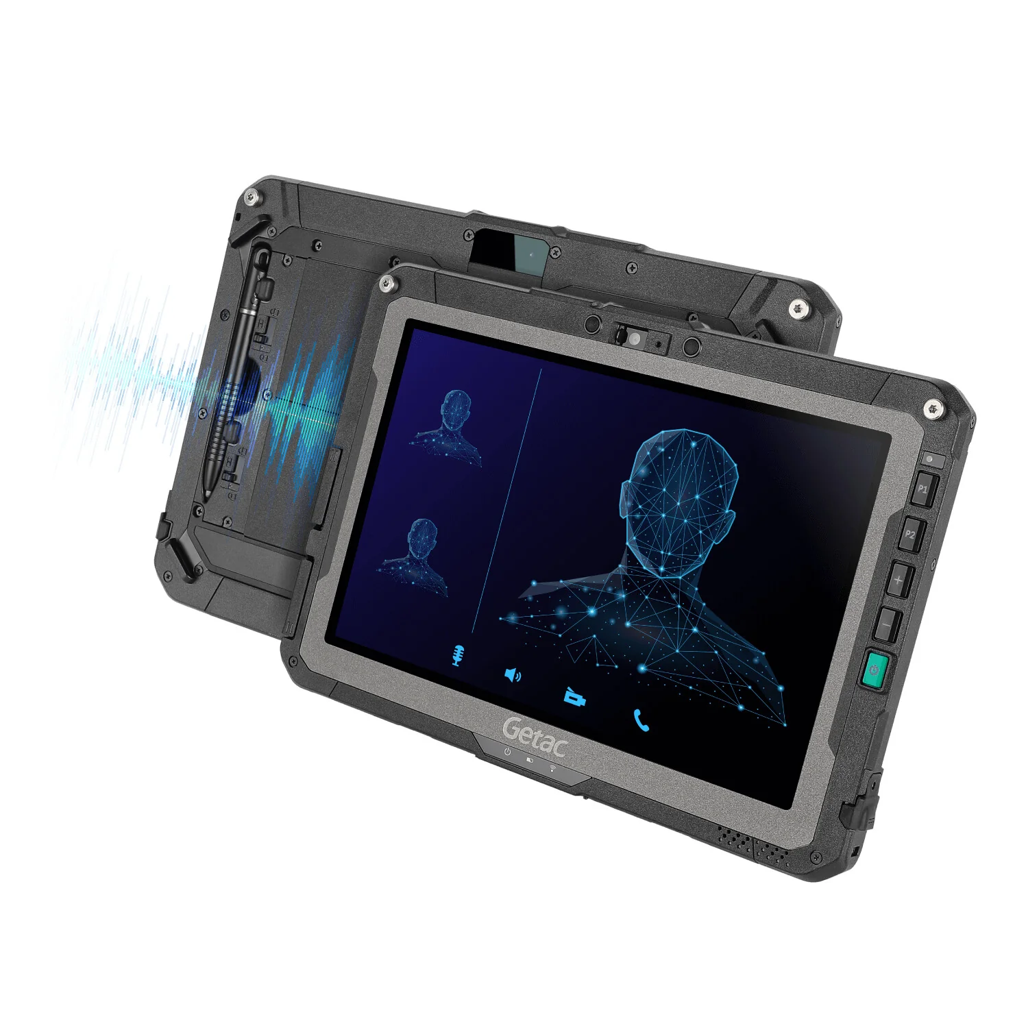 Getac ZX10 - 25.6 cm (10.1") - 128 GB - 6 GB - Wi-Fi 5 - Android 12 - Black - Image 7