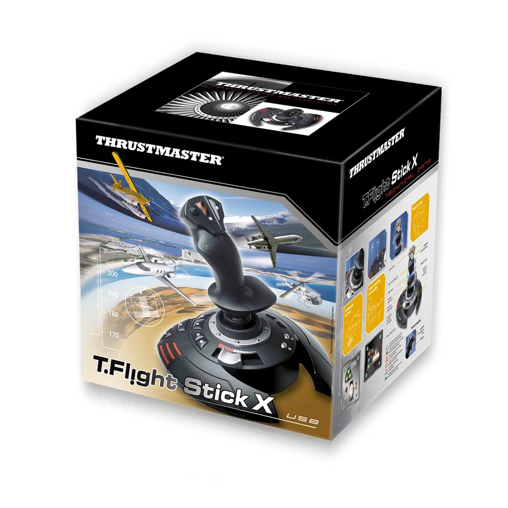 Thrustmaster T.Flight Stick X - USB Joystick Analogue for PC / PS3 - Image 4