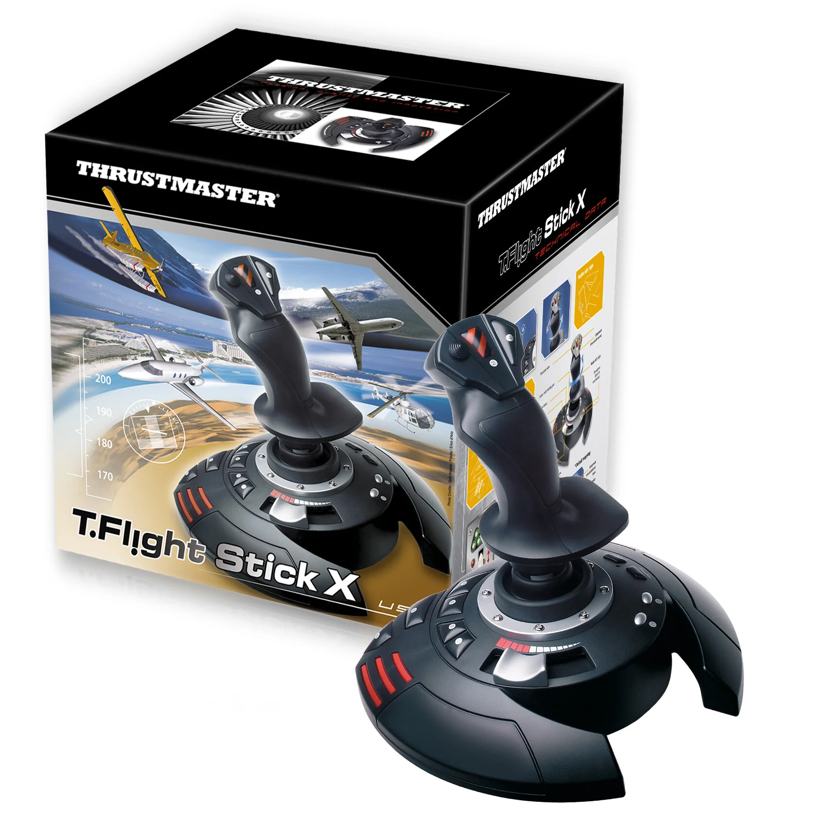 Thrustmaster T.Flight Stick X - USB Joystick Analogue for PC / PS3 - Image 5