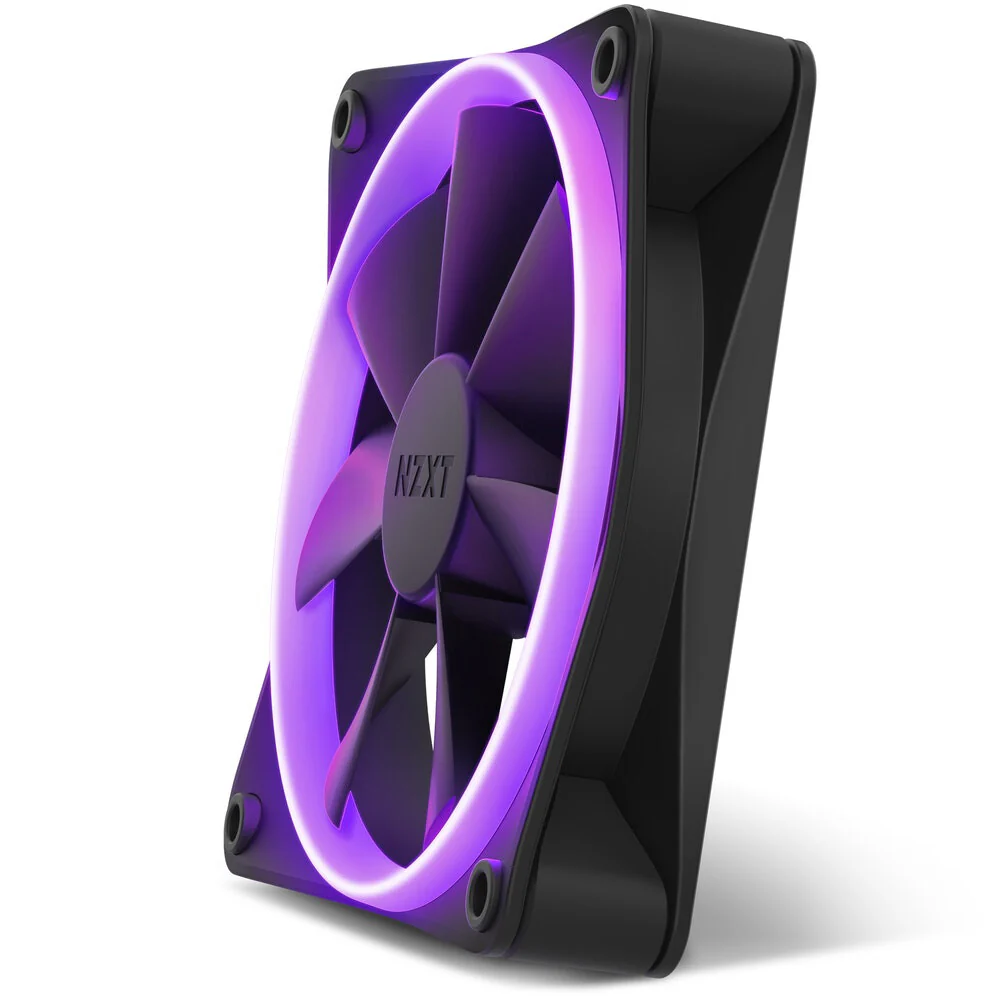 NZXT F120 RGB - Computer Case Fan in Black - 120mm - Image 3