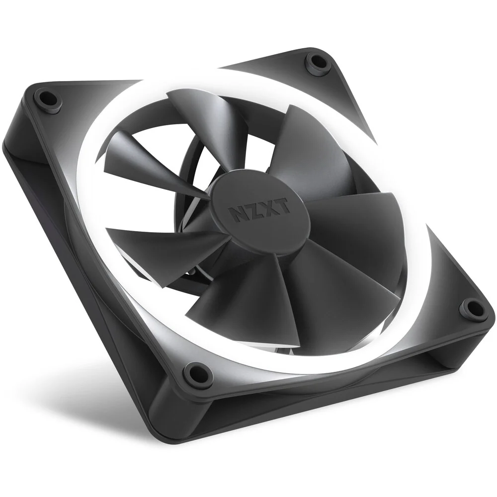 NZXT F120 RGB - Computer Case Fan in Black - 120mm - Image 4