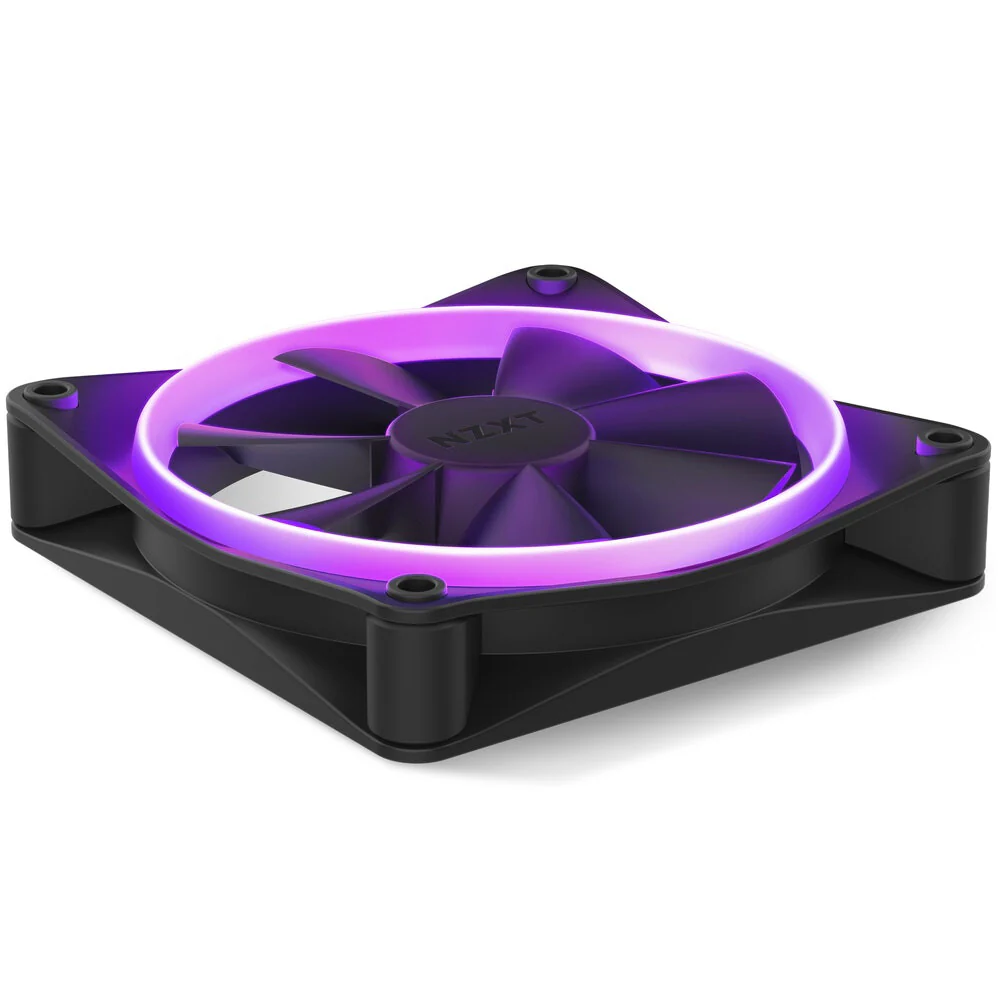 NZXT F120 RGB - Computer Case Fan in Black - 120mm - Image 6
