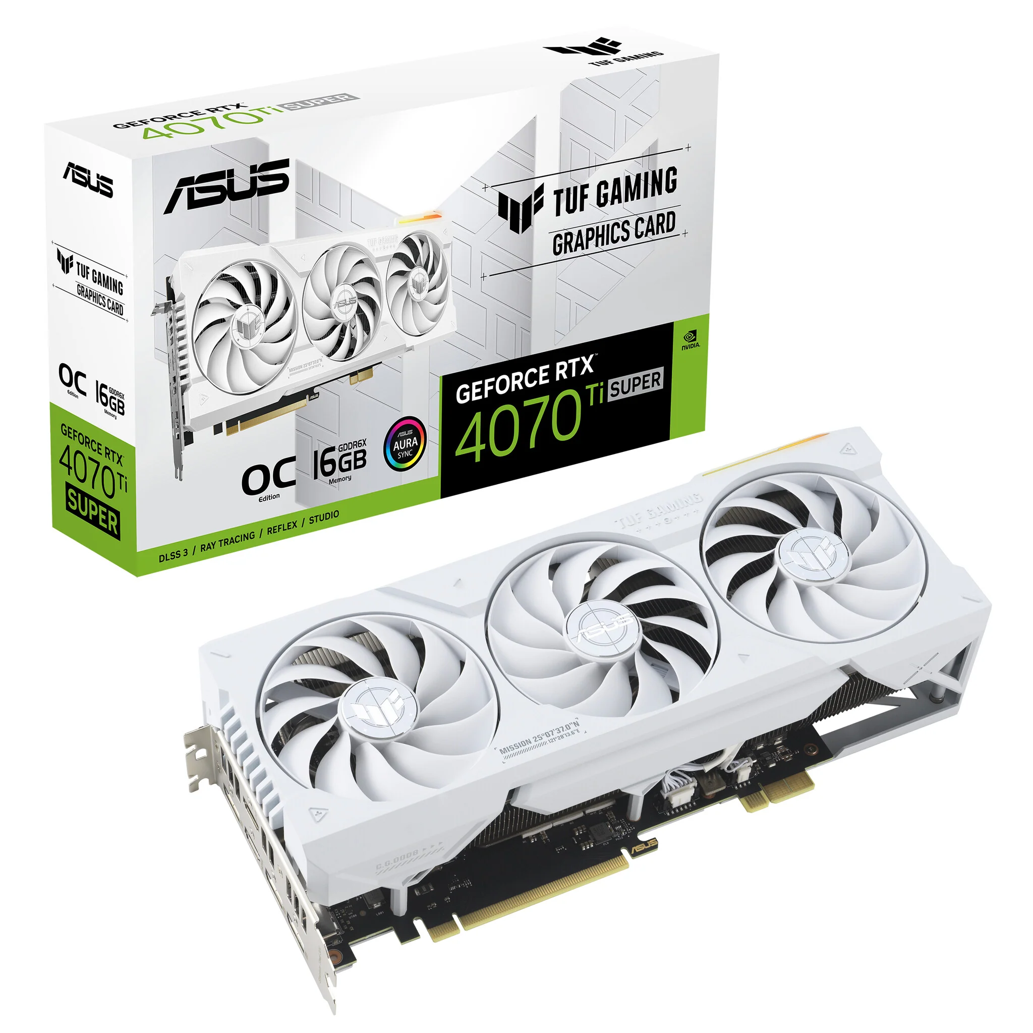 ASUS TUF Gaming - NVIDIA 16 GB GDDR6X GeForce RTX 4070 Ti SUPER graphics card