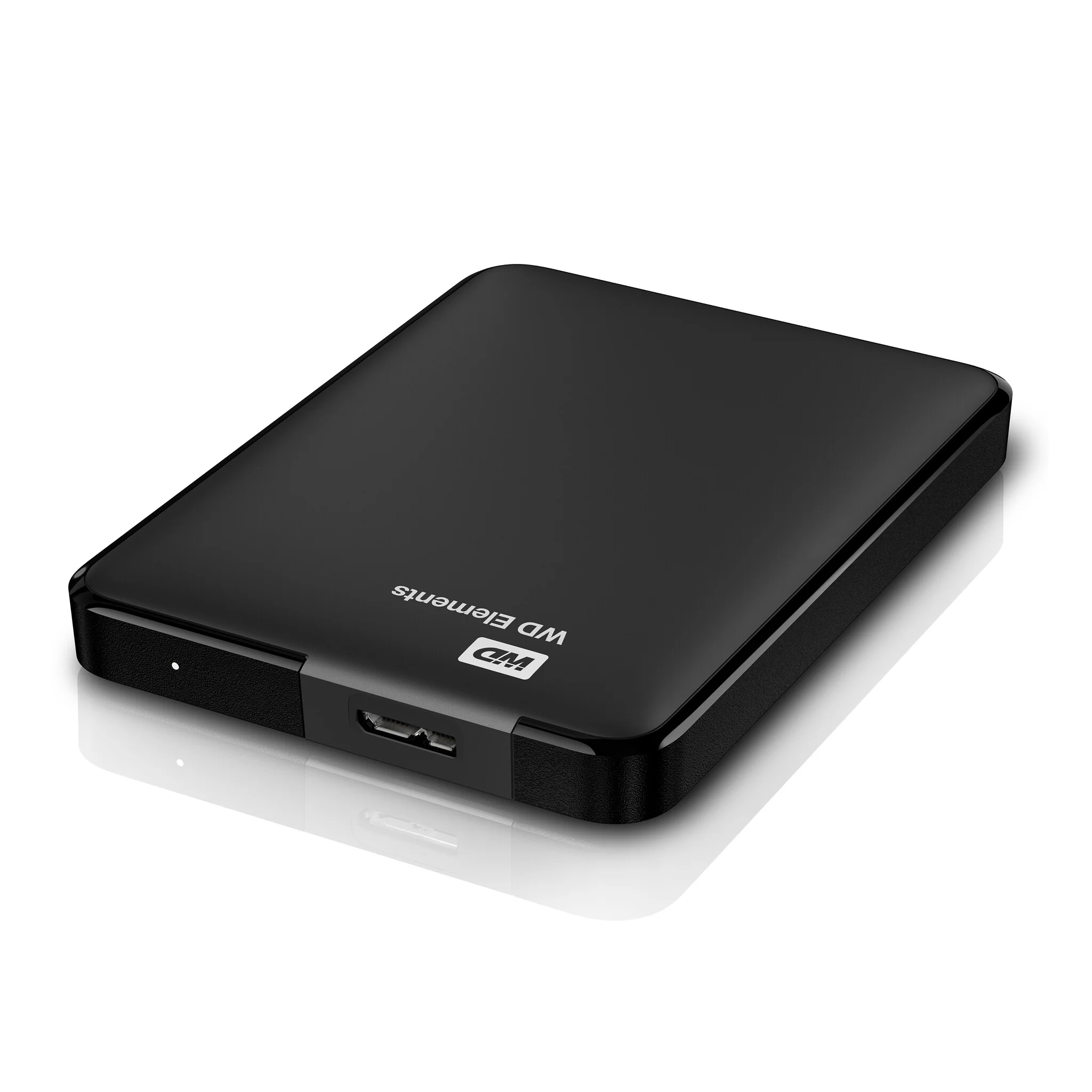 Western Digital WD Elements - Portable External Hard Drive in Black - 2 TB - Image 2