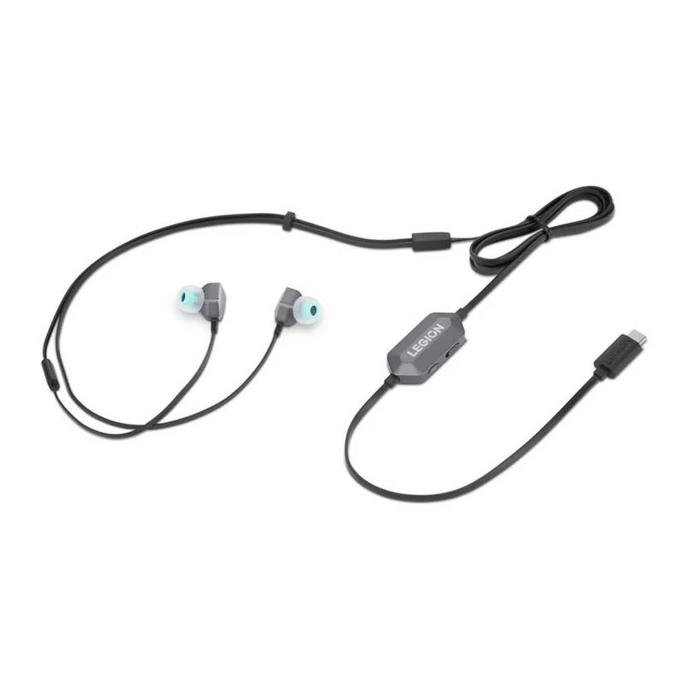 Lenovo Legion E510 - USB Type-C Wired In-ear Gaming Earbuds - Image 2