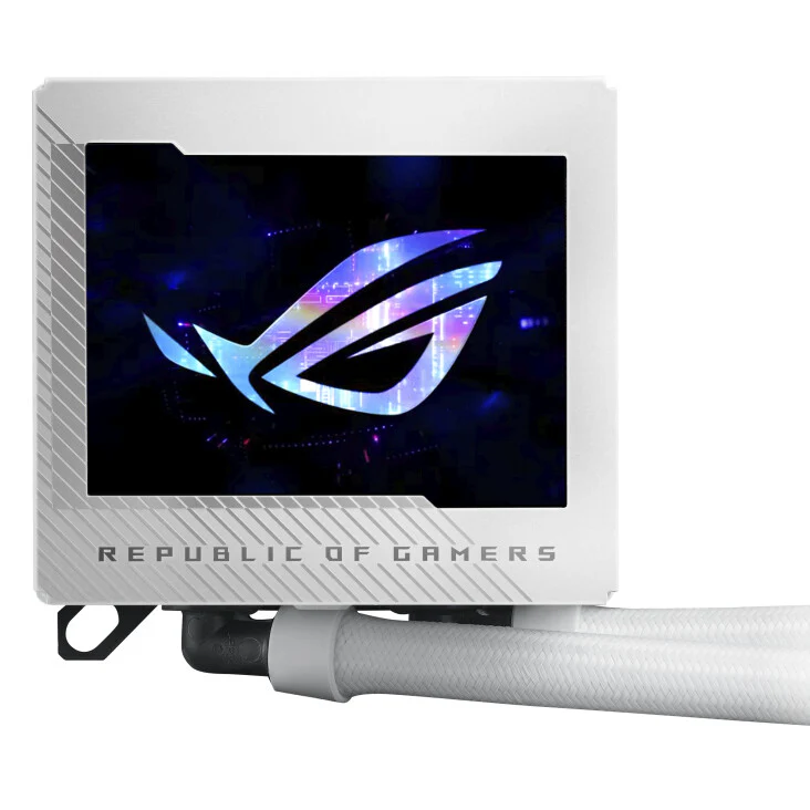 ASUS ROG RYUJIN III 360 ARGB "White Edition" - All-in-one Liquid Processor Cooler in White - 360mm - Image 4