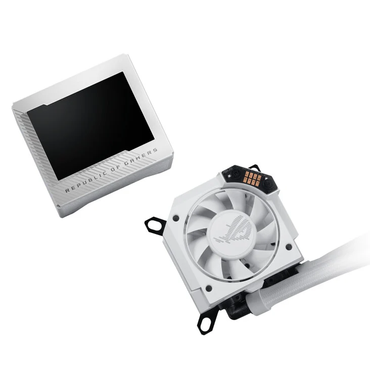 ASUS ROG RYUJIN III 360 ARGB "White Edition" - All-in-one Liquid Processor Cooler in White - 360mm - Image 6