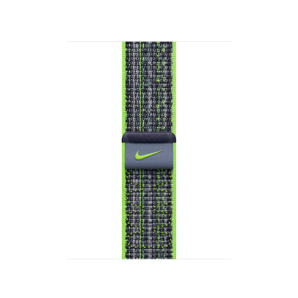 Apple MTL03ZM/A - 41mm Bright Green/Blue Nike Sport Loop