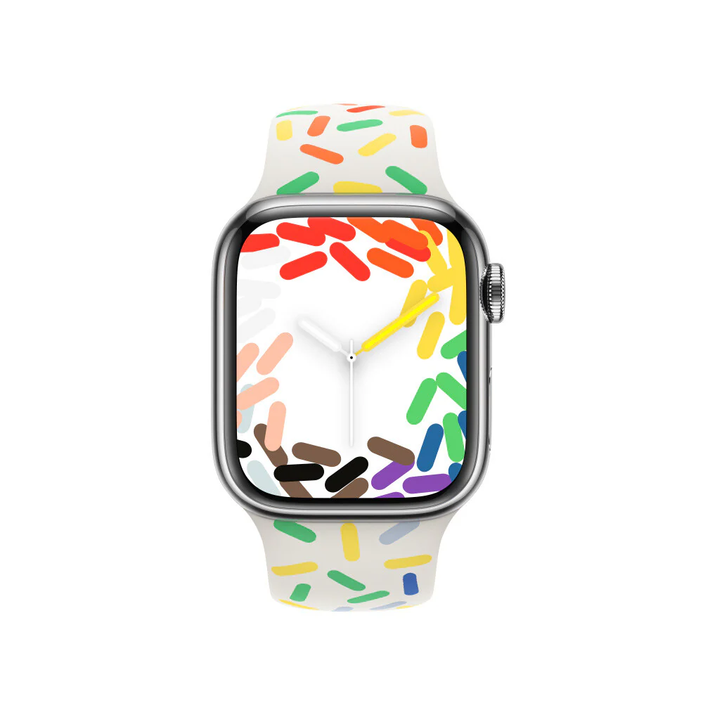 Apple MUQ23ZM/A - 41mm Pride Edition Sport Band - M/L - Image 3