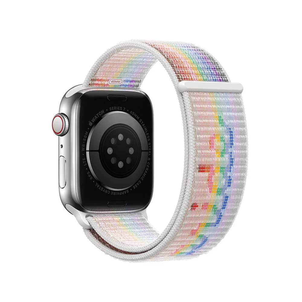 Apple MU9P3ZM/A - 41mm Pride Edition Sport Loop - Image 4