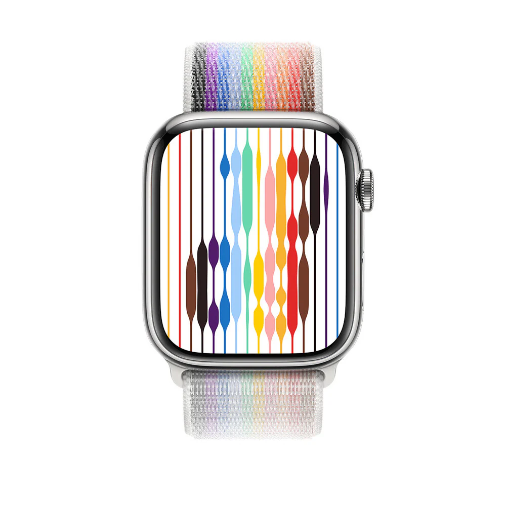 Apple MU9R3ZM/A - 45mm Pride Edition Sport Loop - Image 3
