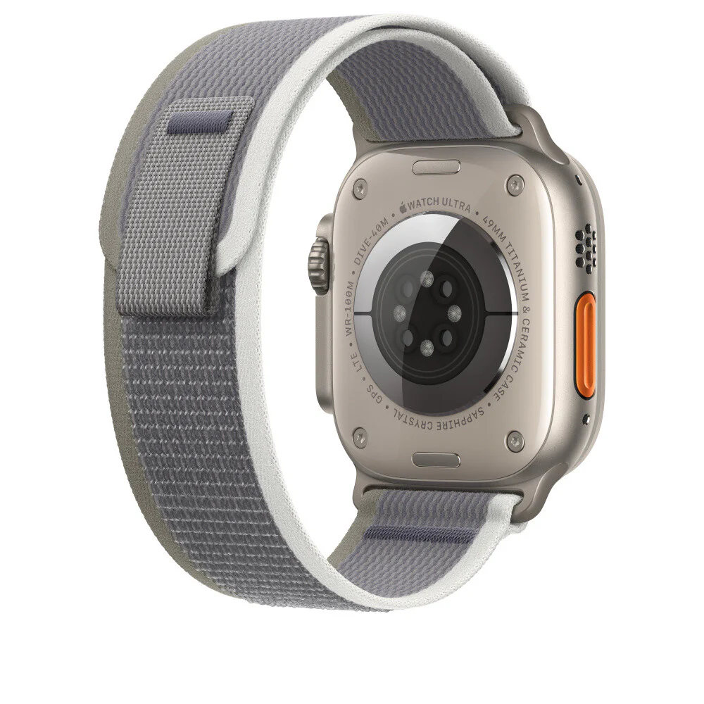 Apple MT5Y3ZM/A - 49mm Green/Grey Trail Loop - S/M - Image 4