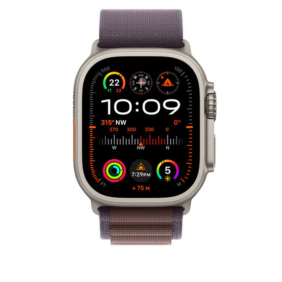 Apple MT5Q3ZM/A - 49mm Indigo Alpine Loop - Medium - Image 3
