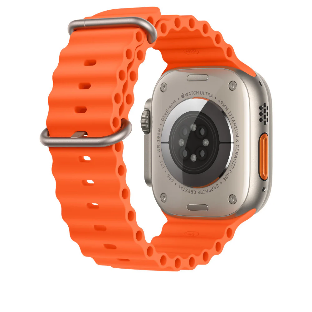 Apple MT653ZM/A - 49mm Orange Ocean Band - Image 4