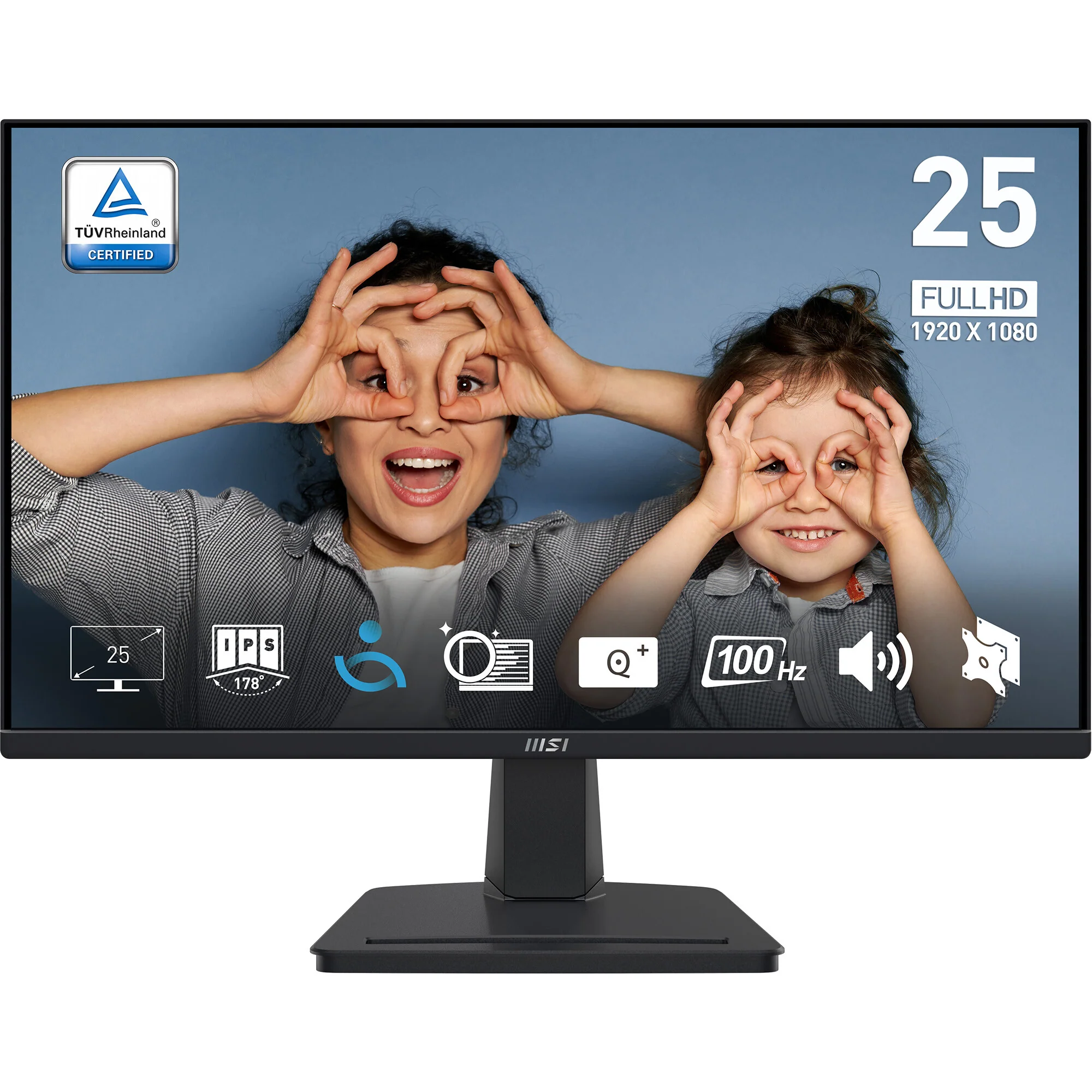 MSI Pro MP251 - 62.2 cm (24.5") - 1920 x 1080 pixels FHD LED Monitor