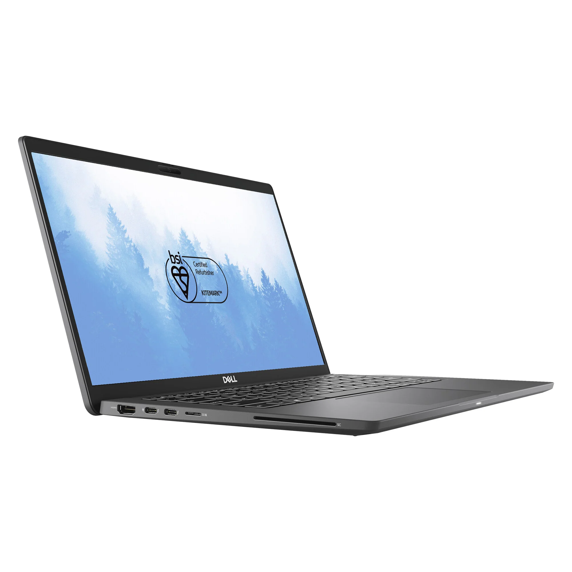 Dell Latitude 7410 Laptop - 35.6 cm (14") - Intel® Core™ i5-10210U - 16 GB DDR4-SDRAM - 256 GB SSD - Wi-Fi 5 - Windows 11 Pro - Black / Silver - Refurbished - Image 2