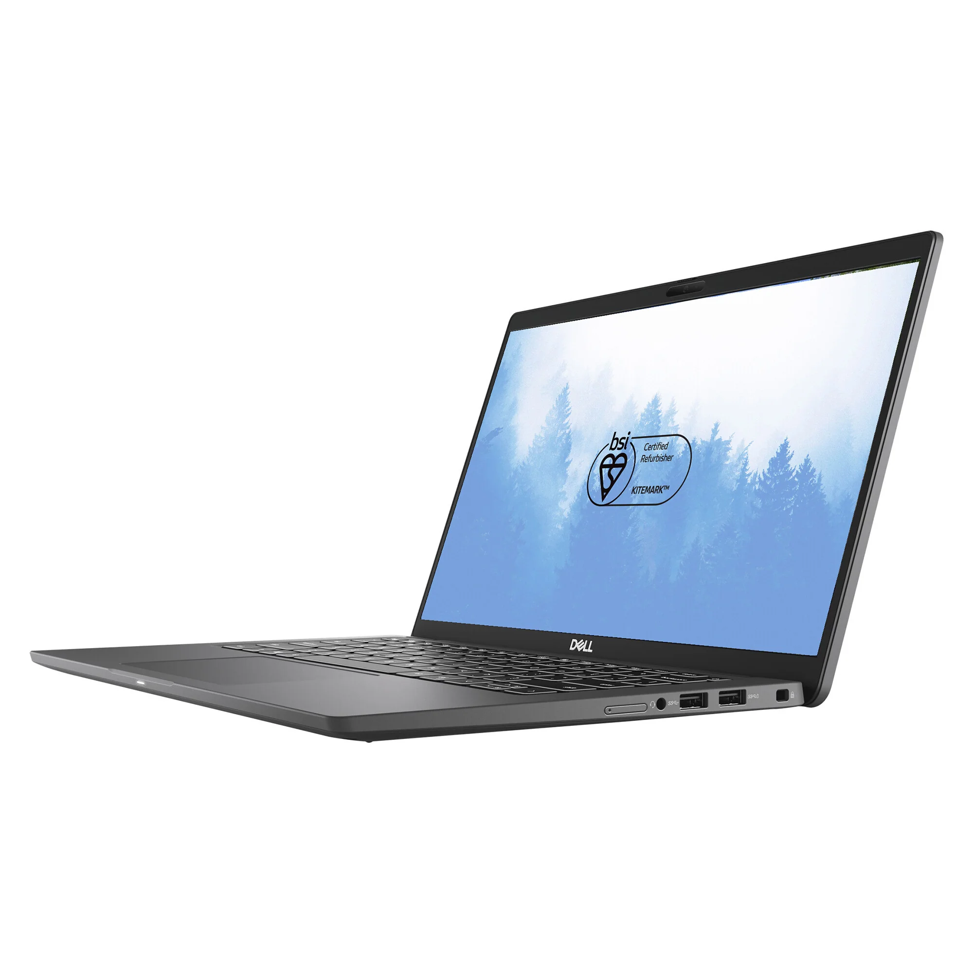 Dell Latitude 7410 Laptop - 35.6 cm (14") - Intel® Core™ i5-10210U - 16 GB DDR4-SDRAM - 256 GB SSD - Wi-Fi 5 - Windows 11 Pro - Black / Silver - Refurbished - Image 3