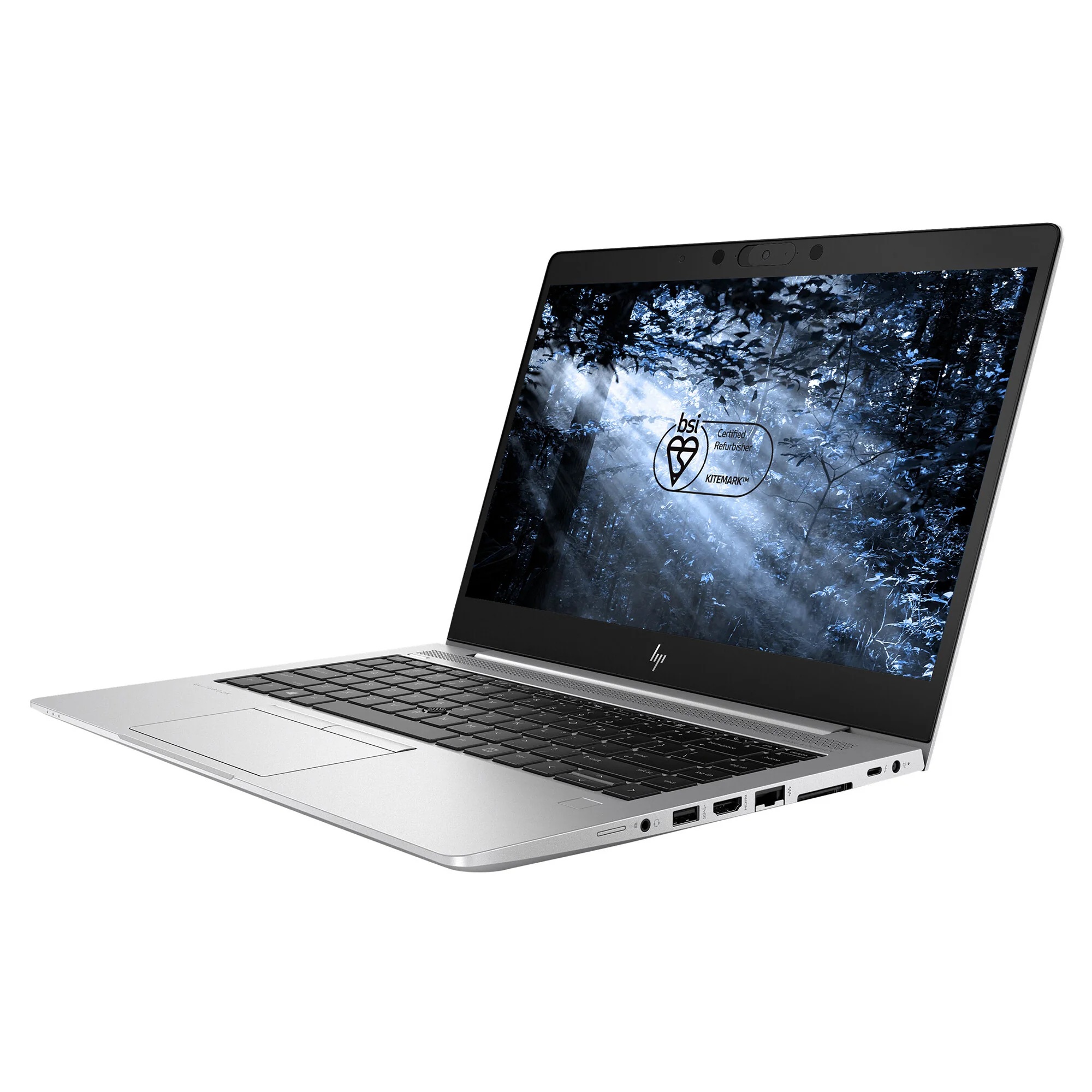 HP EliteBook 840 G6 Laptop - 35.6 cm (14") - Intel® Core™ i7-8565U - 8 GB DDR4-SDRAM - 256 GB SSD - Wi-Fi 5 - Windows 10 Pro - Silver - Refurbished - Image 3