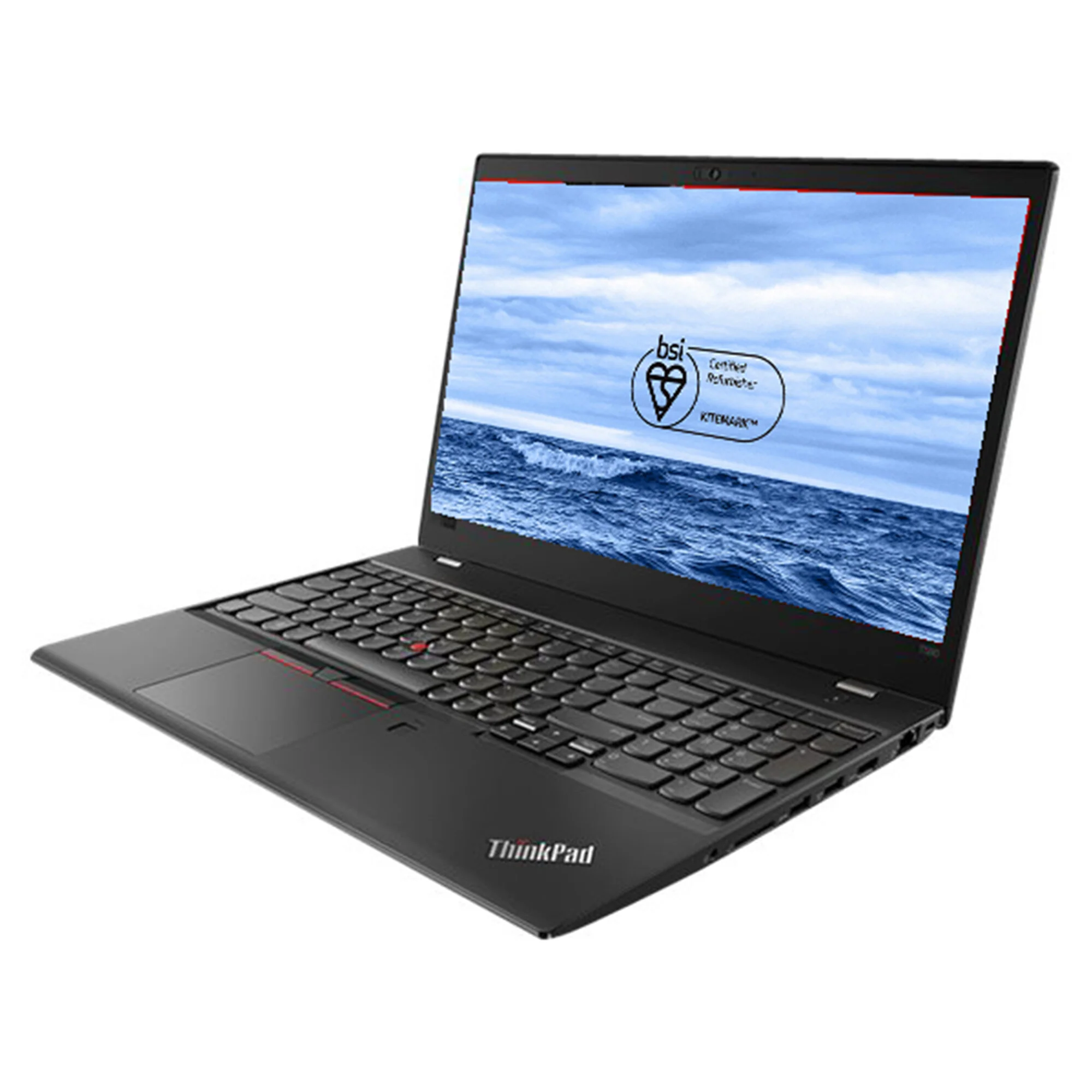 Lenovo ThinkPad T580 Laptop - 39.6 cm (15.6") - Intel® Core™ i5-8250U - 16 GB DDR4-SDRAM - 256 GB SSD - Wi-Fi 5 - Windows 11 Pro - Black - Refurbished - Image 3