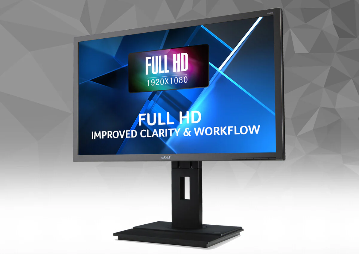 Acer B6 B276HLC - 68.6 cm (27") - 1920 x 1080 pixels FHD LED Monitor - Image 3