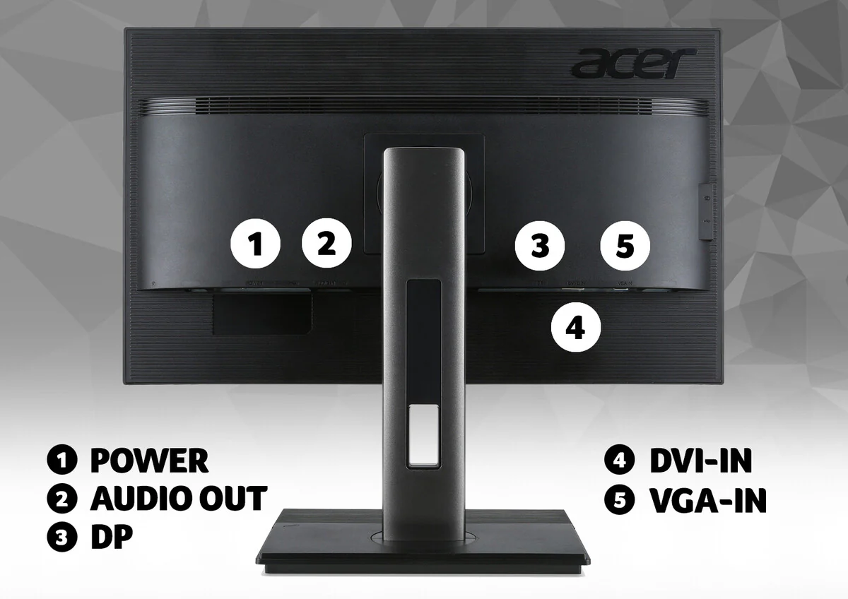 Acer B6 B276HLC - 68.6 cm (27") - 1920 x 1080 pixels FHD LED Monitor - Image 4