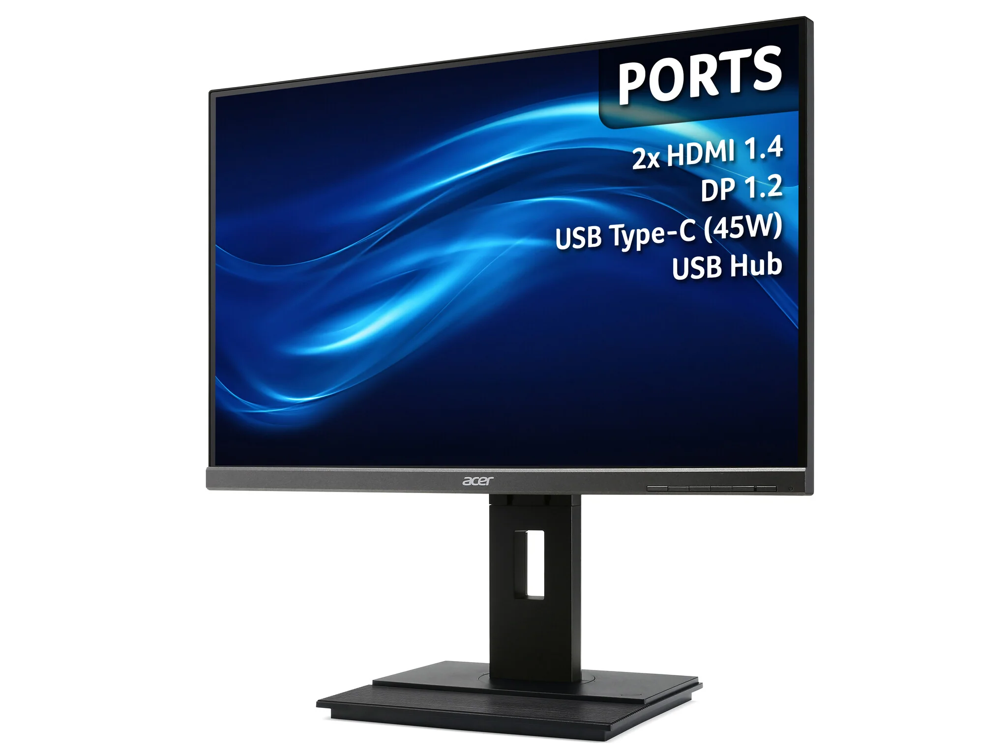 Acer B6 B276HUL - 68.6 cm (27") - 2560 x 1440 pixels QHD IPS Monitor - Image 6
