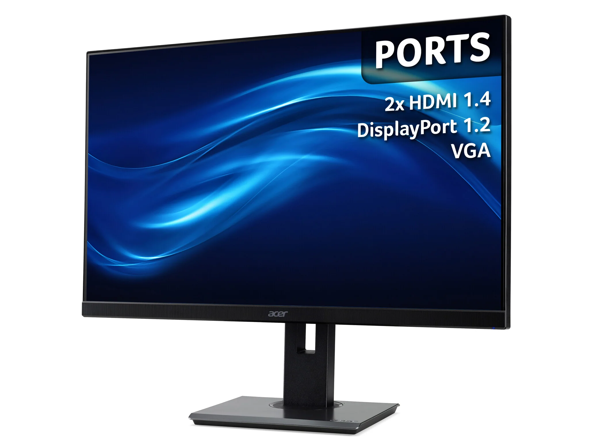 Acer B227Q - 54.6 cm (21.5") - 1920 x 1080 pixels FHD LED Monitor - Image 6