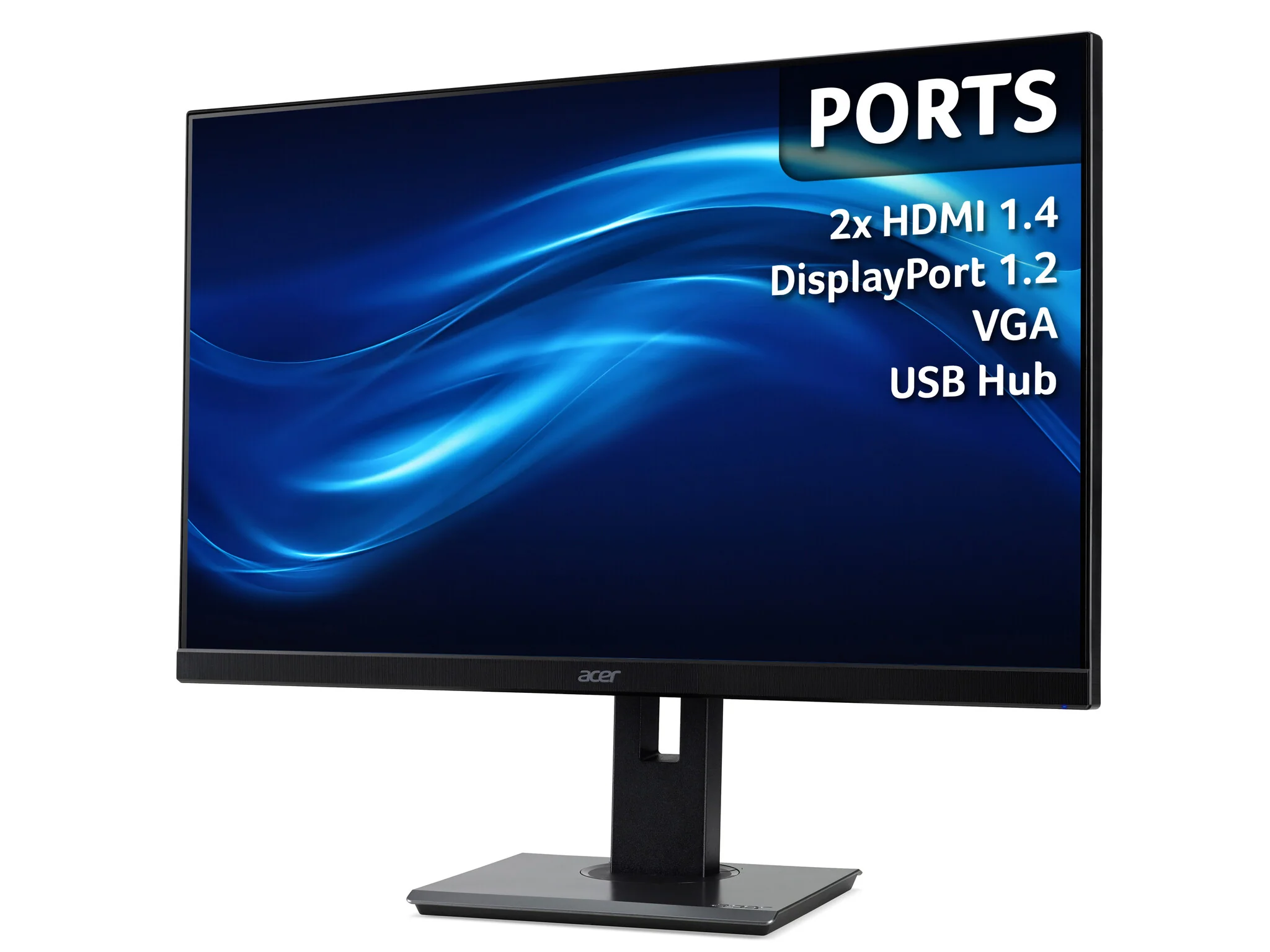 Acer B7 B227Q - 54.6 cm (21.5") - 1920 x 1080 pixels FHD LCD Monitor - Image 6