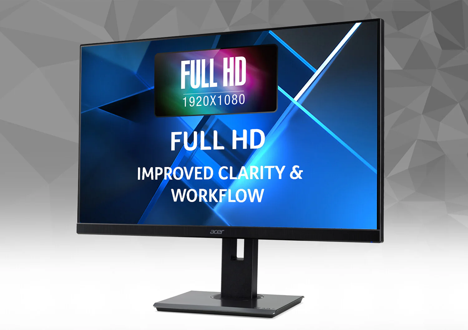 Acer B7 B247YC - 60.5 cm (23.8") - 1920 x 1080 pixels FHD LED Monitor - Image 3