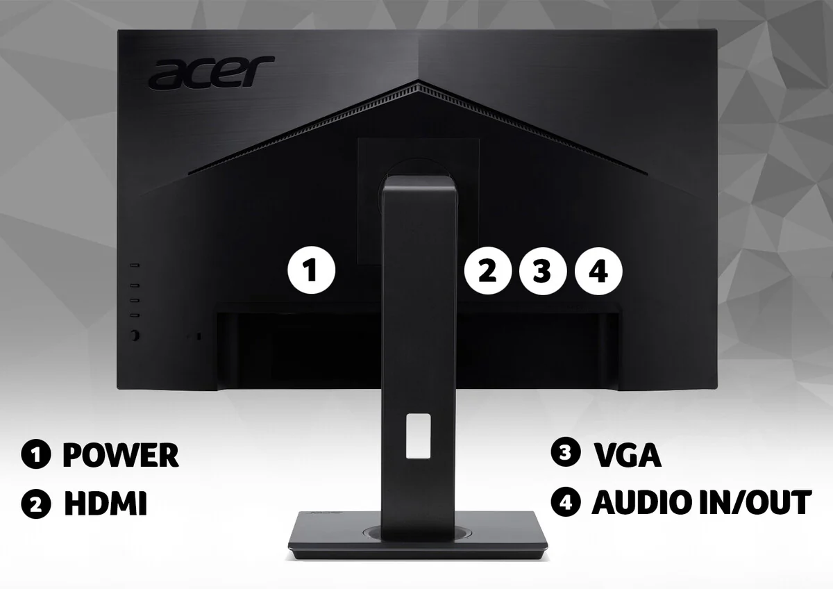 Acer B7 B247YC - 60.5 cm (23.8") - 1920 x 1080 pixels FHD LED Monitor - Image 5