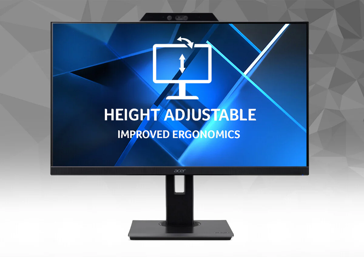 Acer B7 B277U - 68.6 cm (27") - 2560 x 1440 pixels QHD LED Monitor - Image 2