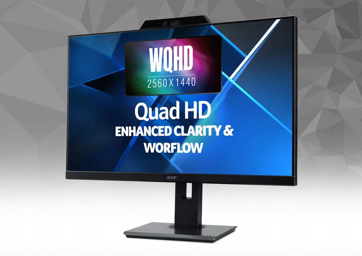 Acer B7 B277U - 68.6 cm (27") - 2560 x 1440 pixels QHD LED Monitor - Image 4