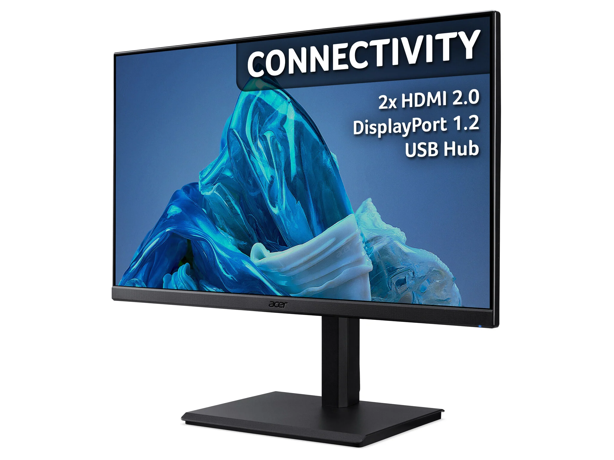 Acer B7 Vero B277UE - 68.6 cm (27") - 2560 x 1440 pixels QHD IPS Monitor - Image 6