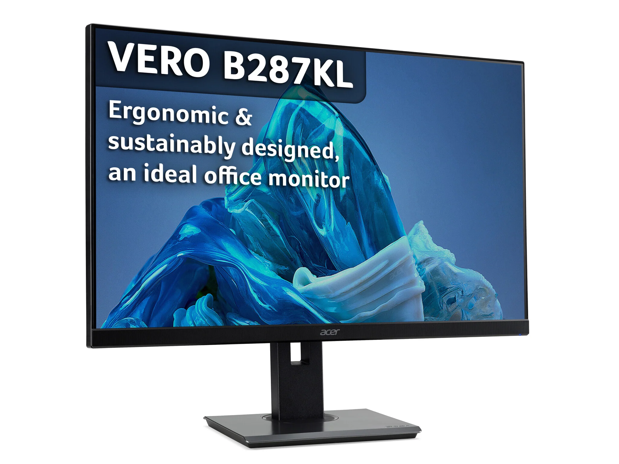 Acer B7 Vero B287K L - 71.1 cm (28") - 3840 x 2160 pixels 4K UHD LED Monitor - Image 3