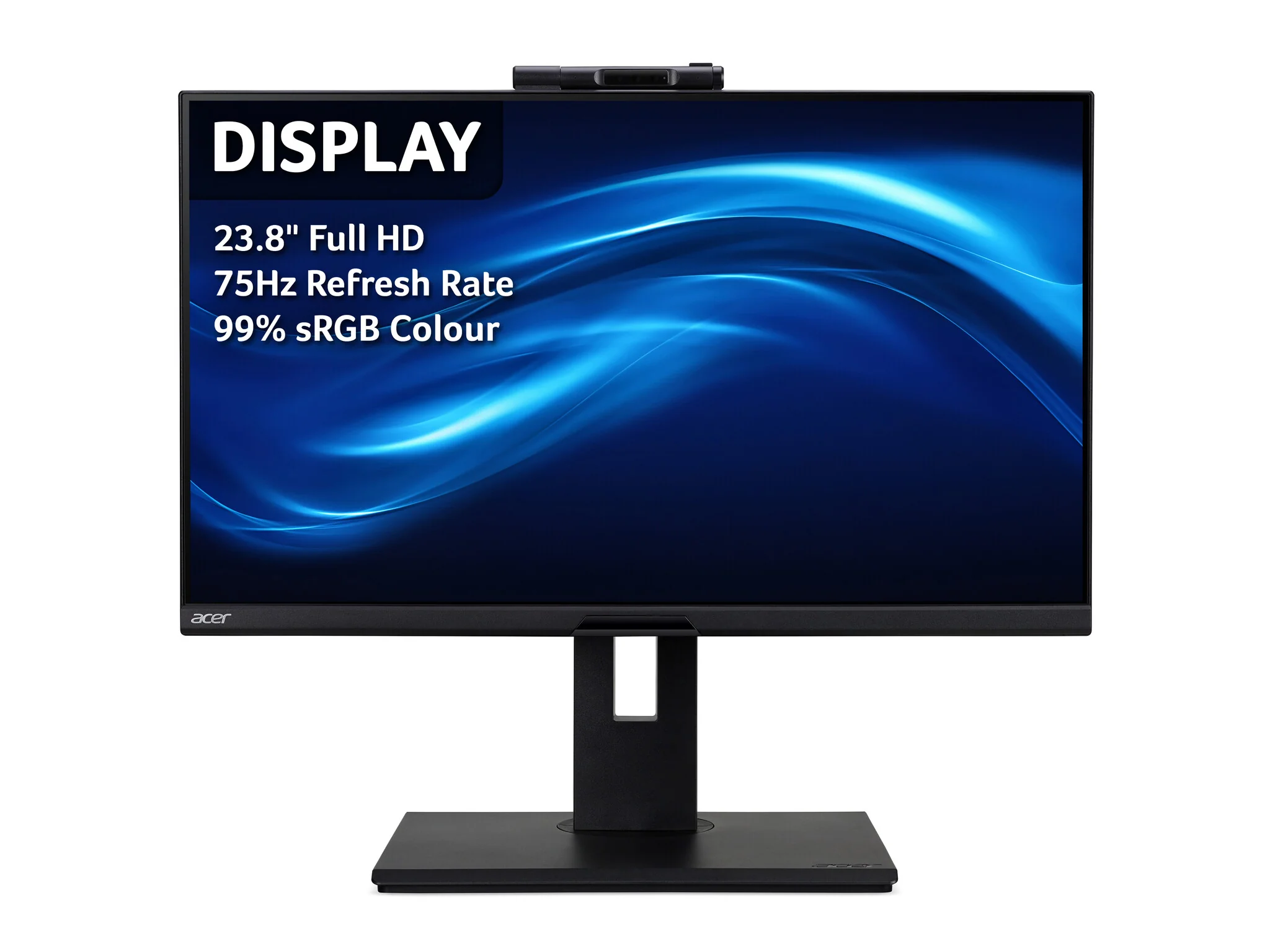 Acer B248Y - 60.5 cm (24") - 1920 x 1080 pixels FHD LCD Monitor - Image 2