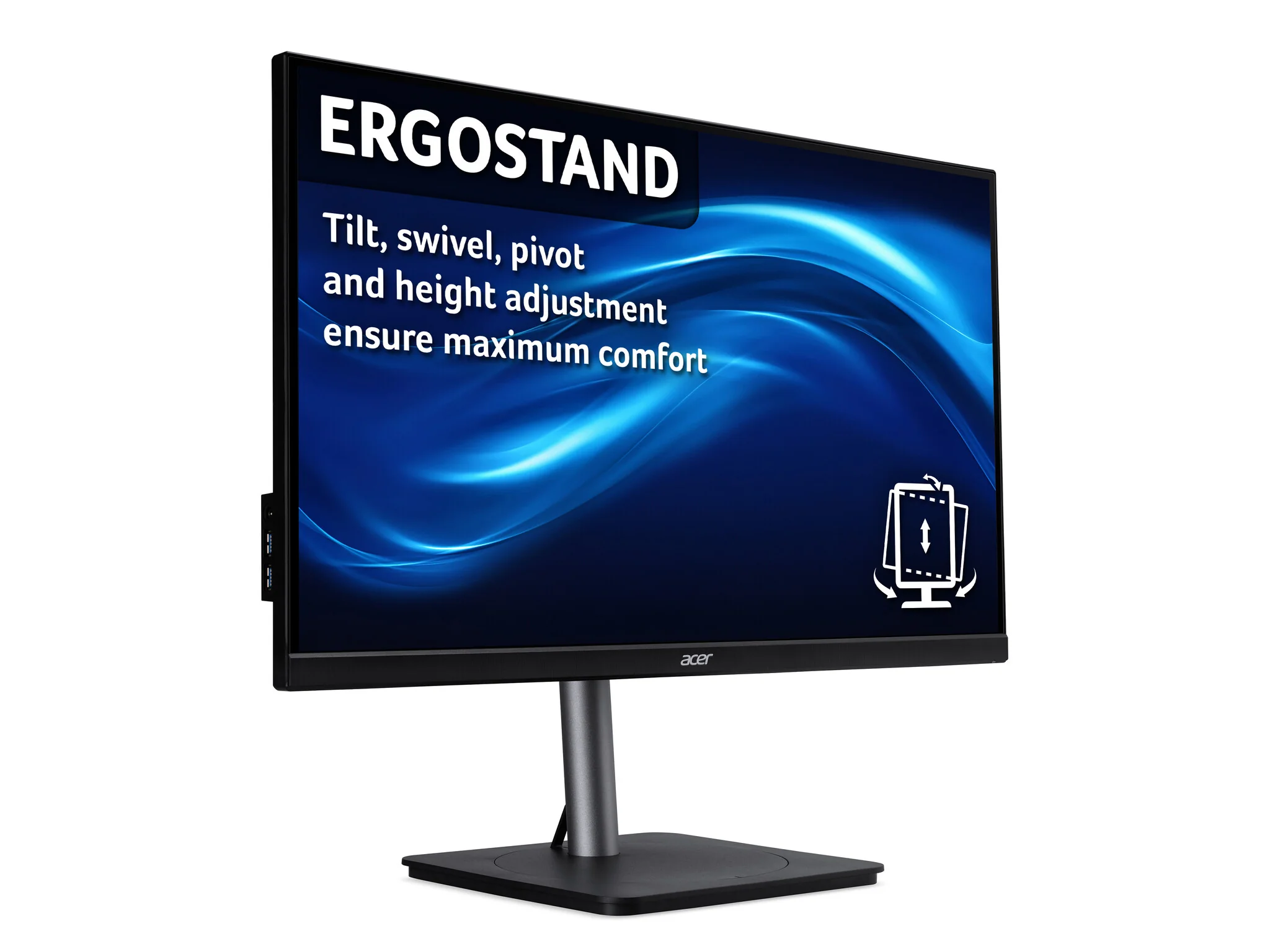 Acer CB CB243Y - 60.5 cm (23.8") - 1920 x 1080 pixels FHD LED Monitor - Image 4