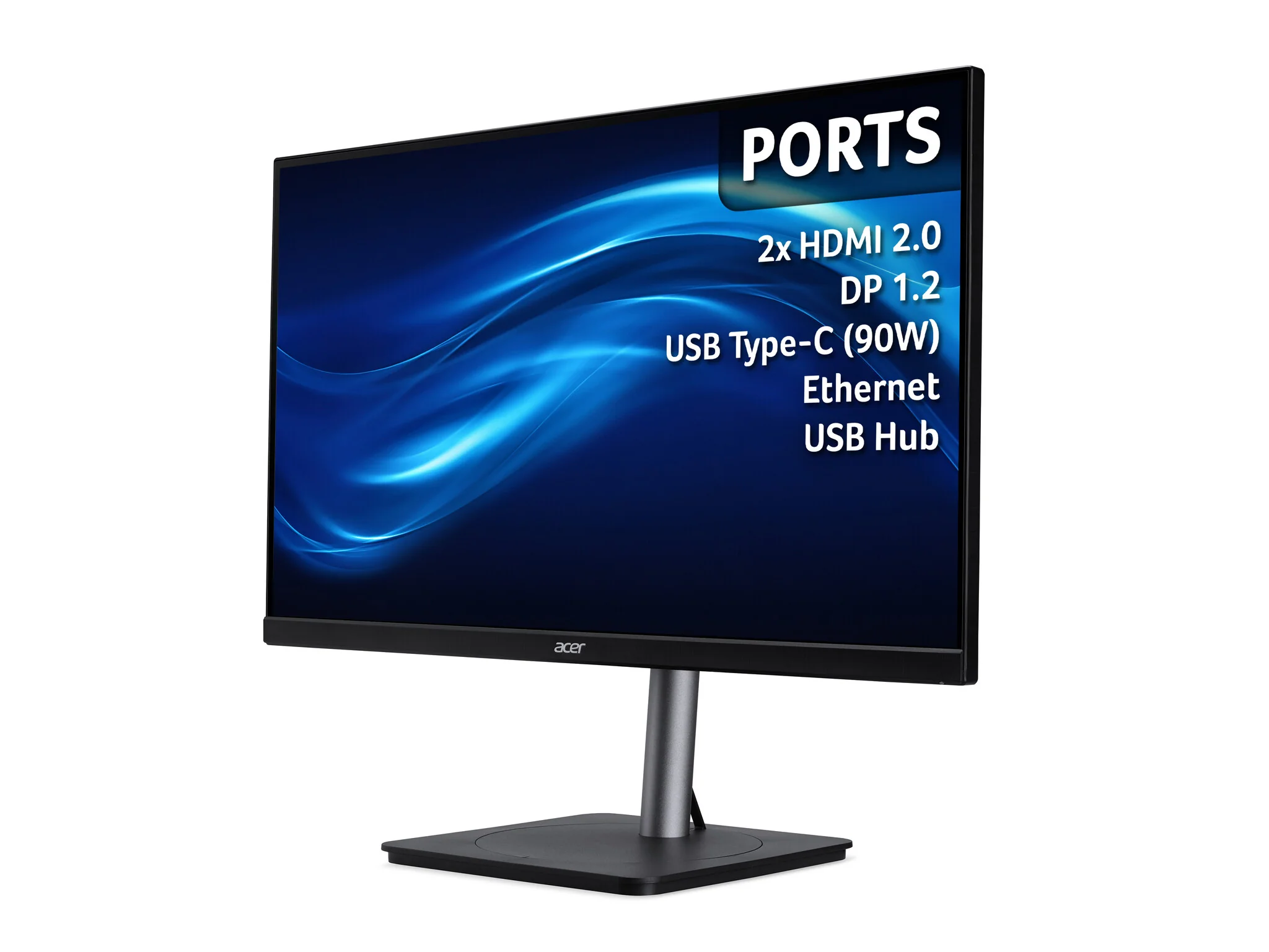 Acer CB CB243Y - 60.5 cm (23.8") - 1920 x 1080 pixels FHD LED Monitor - Image 6