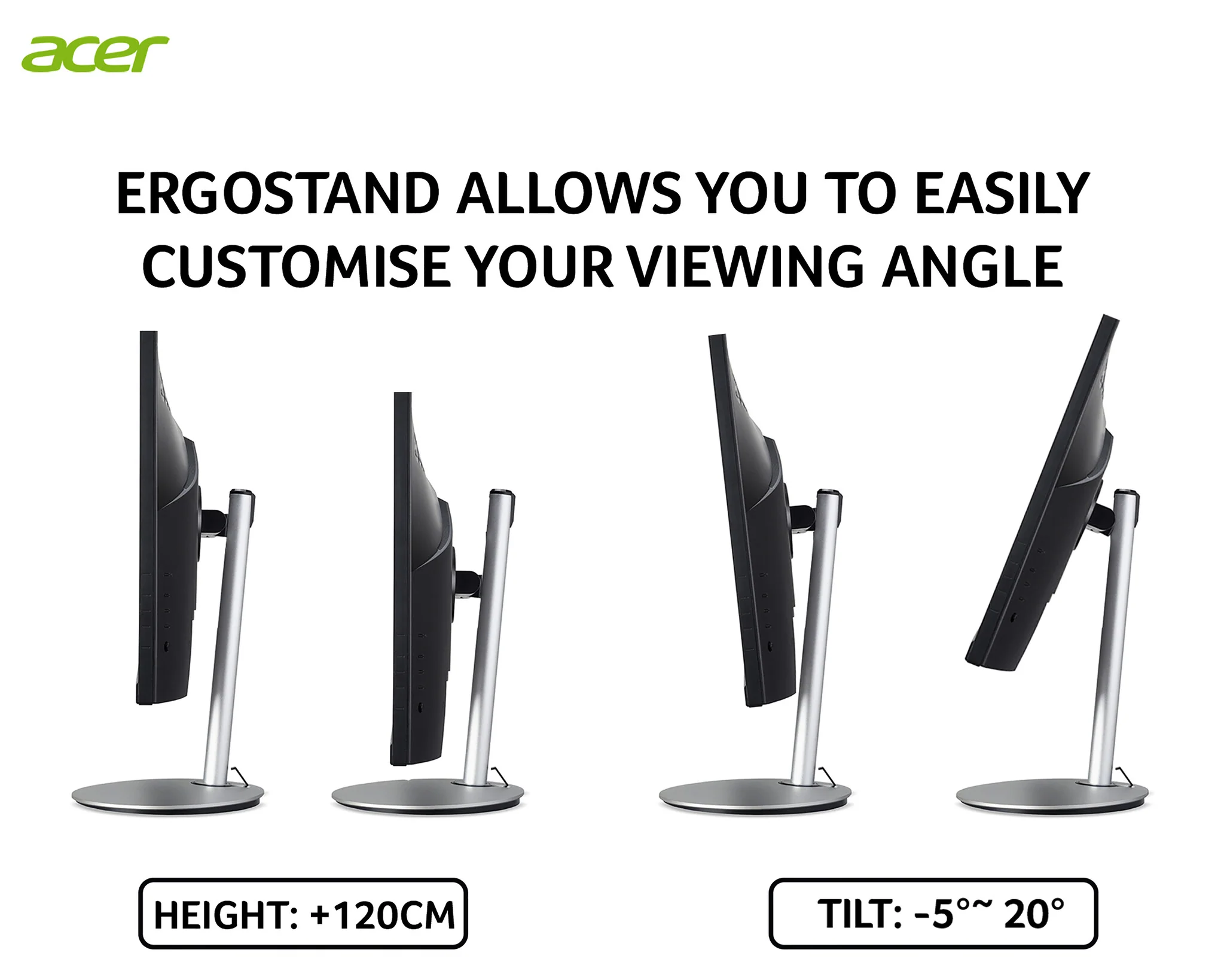 Acer CB2 CB272 - 68.6 cm (27") - 1920 x 1080 pixels FHD IPS Monitor - Image 6