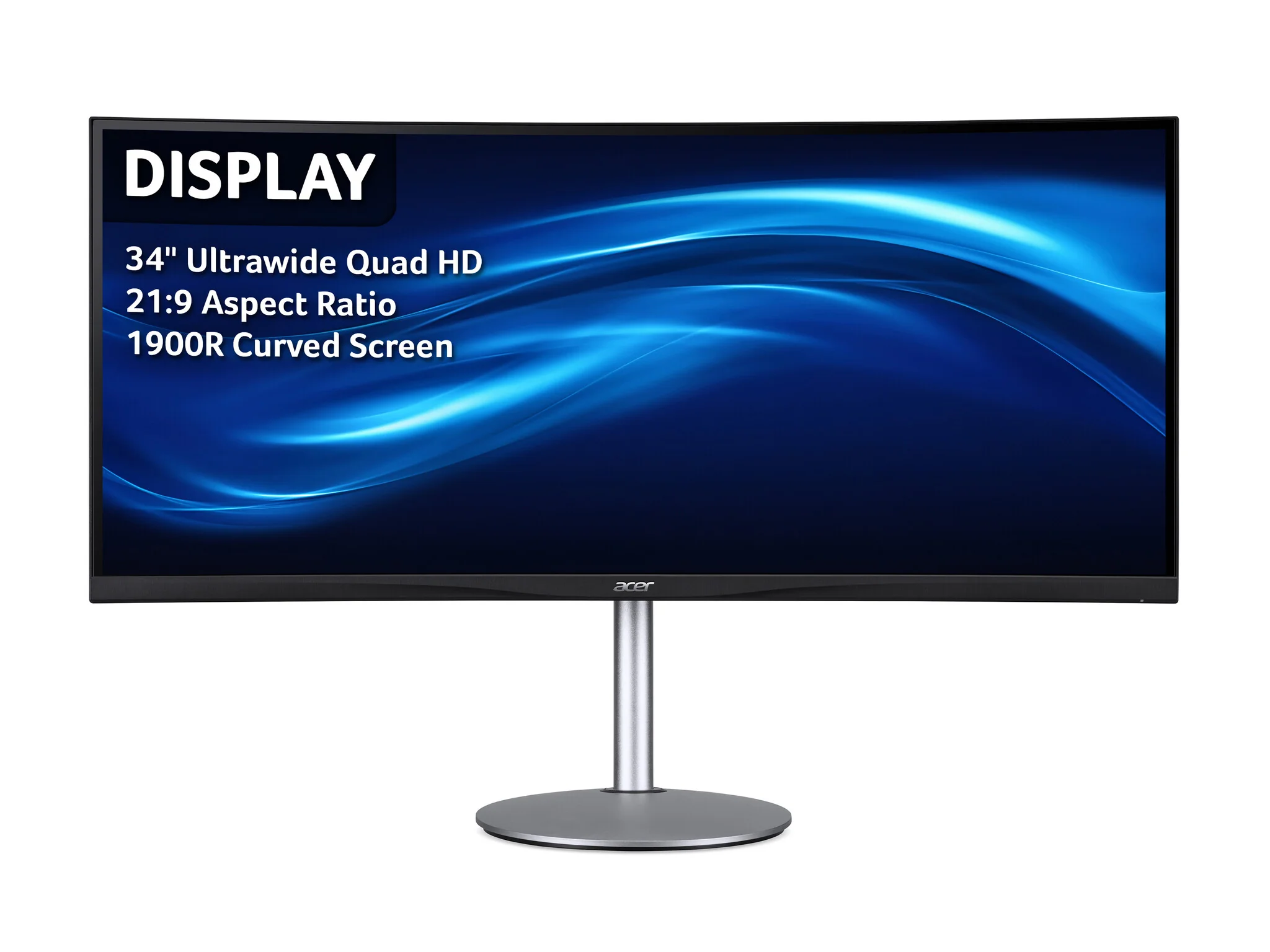 Acer CB2 CB342CUR - 86.4 cm (34") - 3440 x 1440 pixels UltraWide QHD LED Monitor - Image 2