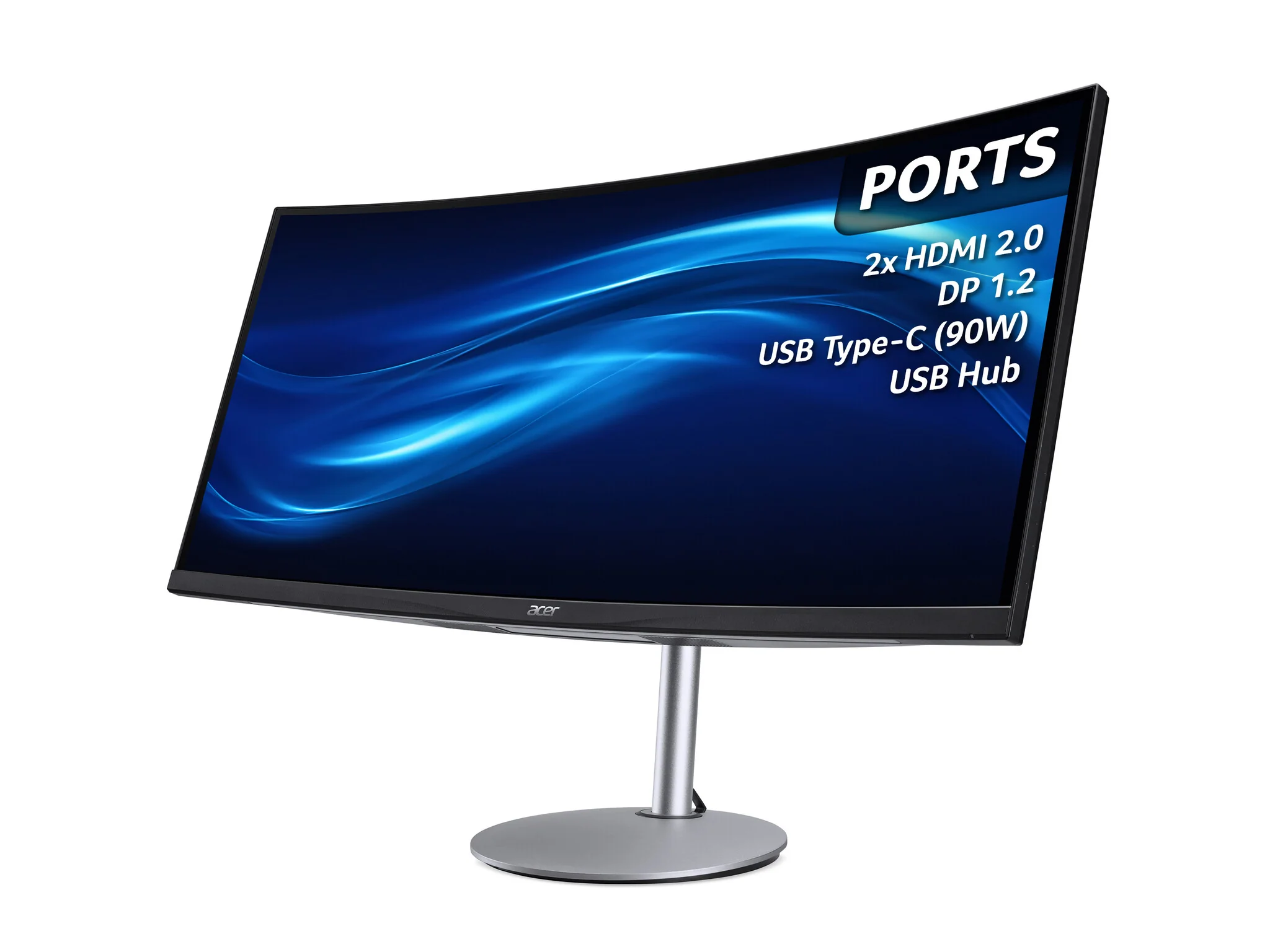 Acer CB2 CB342CUR - 86.4 cm (34") - 3440 x 1440 pixels UltraWide QHD LED Monitor - Image 6