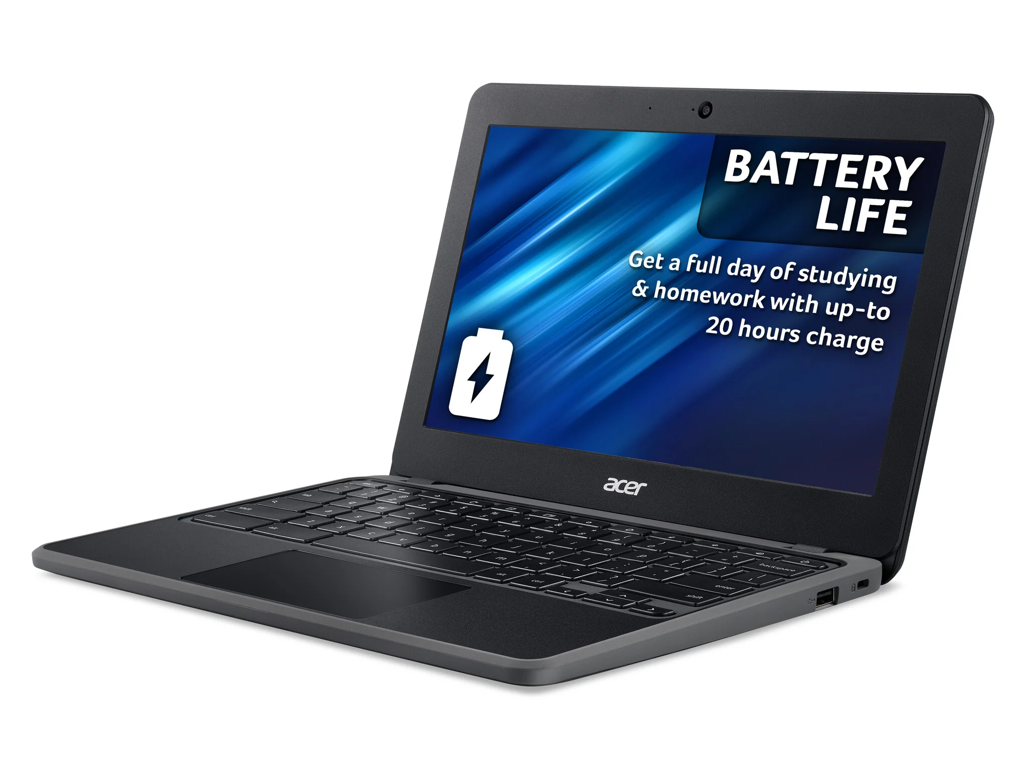 Acer Chromebook 311 - 29.5 cm (11.6") - ARM Cortex A73 - 4 GB LPDDR4x-SDRAM - 64 GB eMMC - Wi-Fi 5 - ChromeOS - Black - Image 6