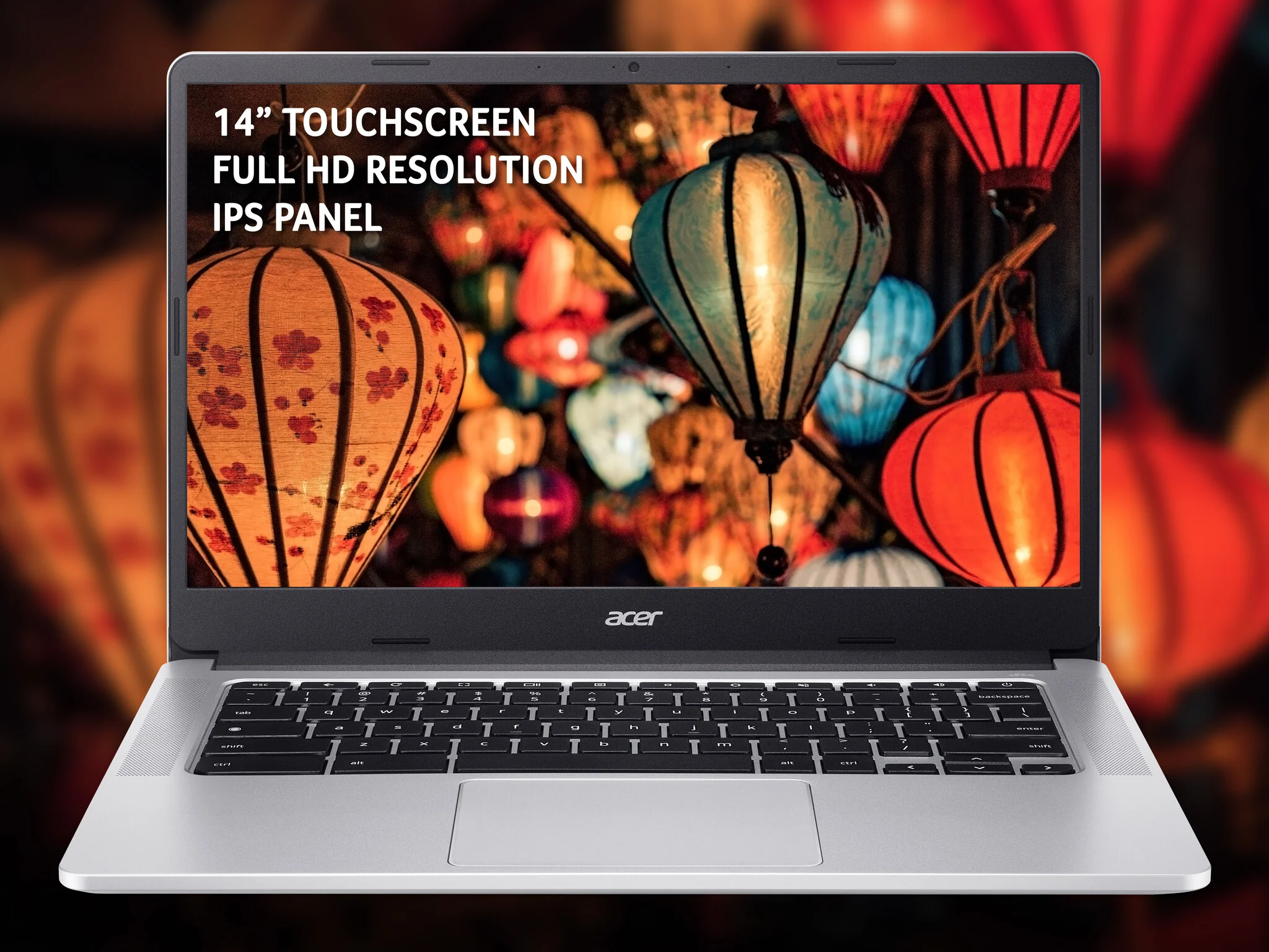 Acer Chromebook 314 - 35.6 cm (14") - Touchscreen - Intel® Pentium® Silver - 8 GB LPDDR4x-SDRAM - 128 GB SSD - Wi-Fi 5 - ChromeOS - Silver - Image 6