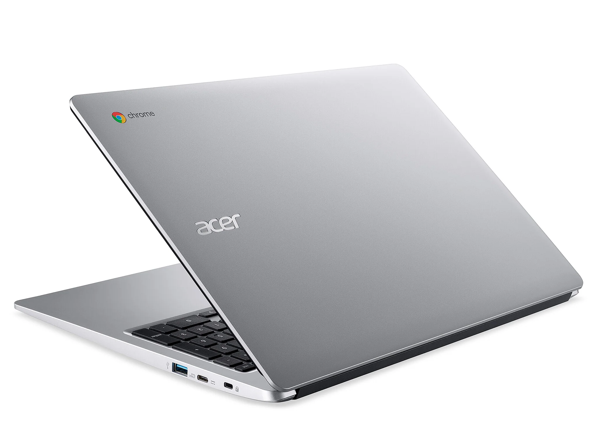 Acer Chromebook 315 - 39.6 cm (15.6") - Intel® Celeron® N4020 - 4 GB DDR4-SDRAM - 64 GB eMMC - Wi-Fi 5 - Chrome OS - Silver - Image 4