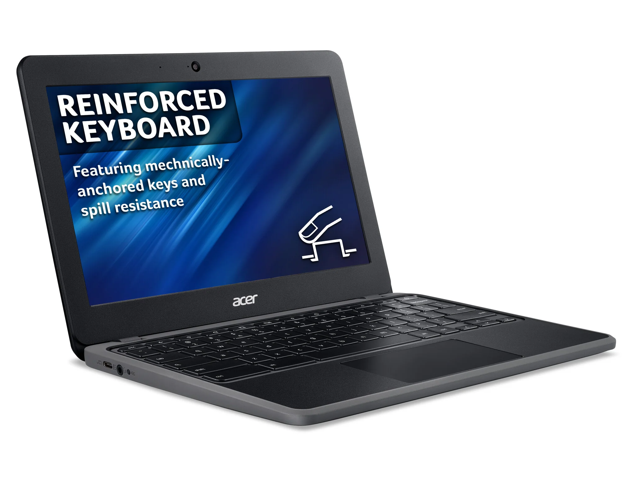 Acer Chromebook 311 - 29.5 cm (11.6") - ARM Cortex A73 - 4 GB LPDDR4x-SDRAM - 32 GB eMMC - Wi-Fi 5 - ChromeOS - Black - Image 6