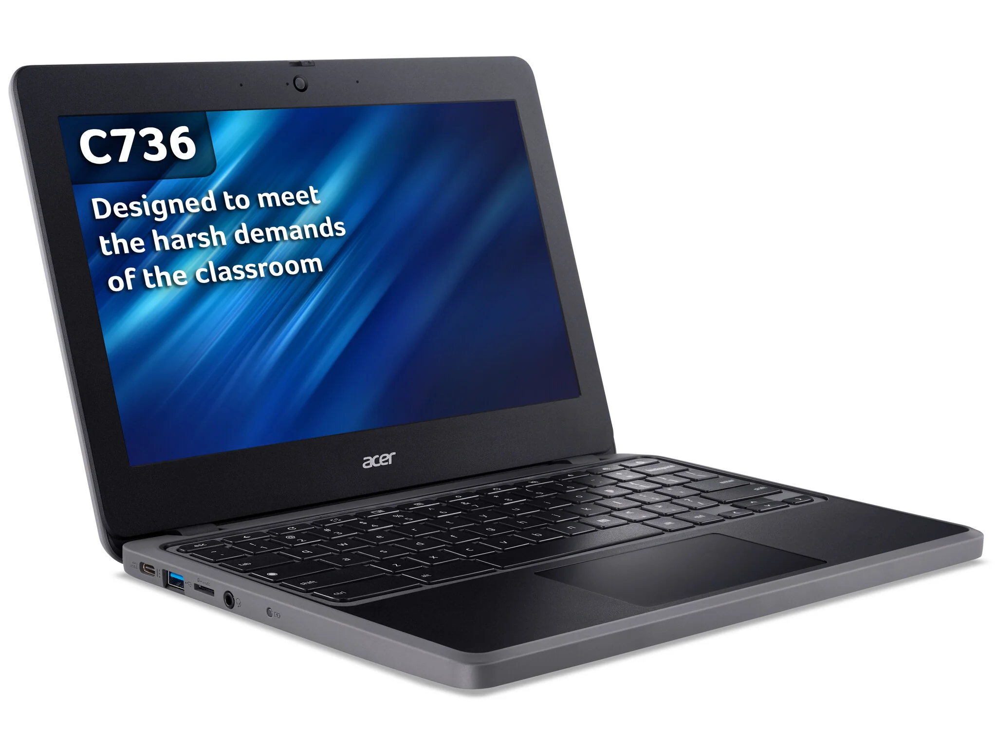 Acer Chromebook 511 - 29.5 cm (11.6") - Intel® N100 - 4 GB LPDDR5-SDRAM - 64 GB eMMC - Wi-Fi 6E - ChromeOS - Black - Image 4