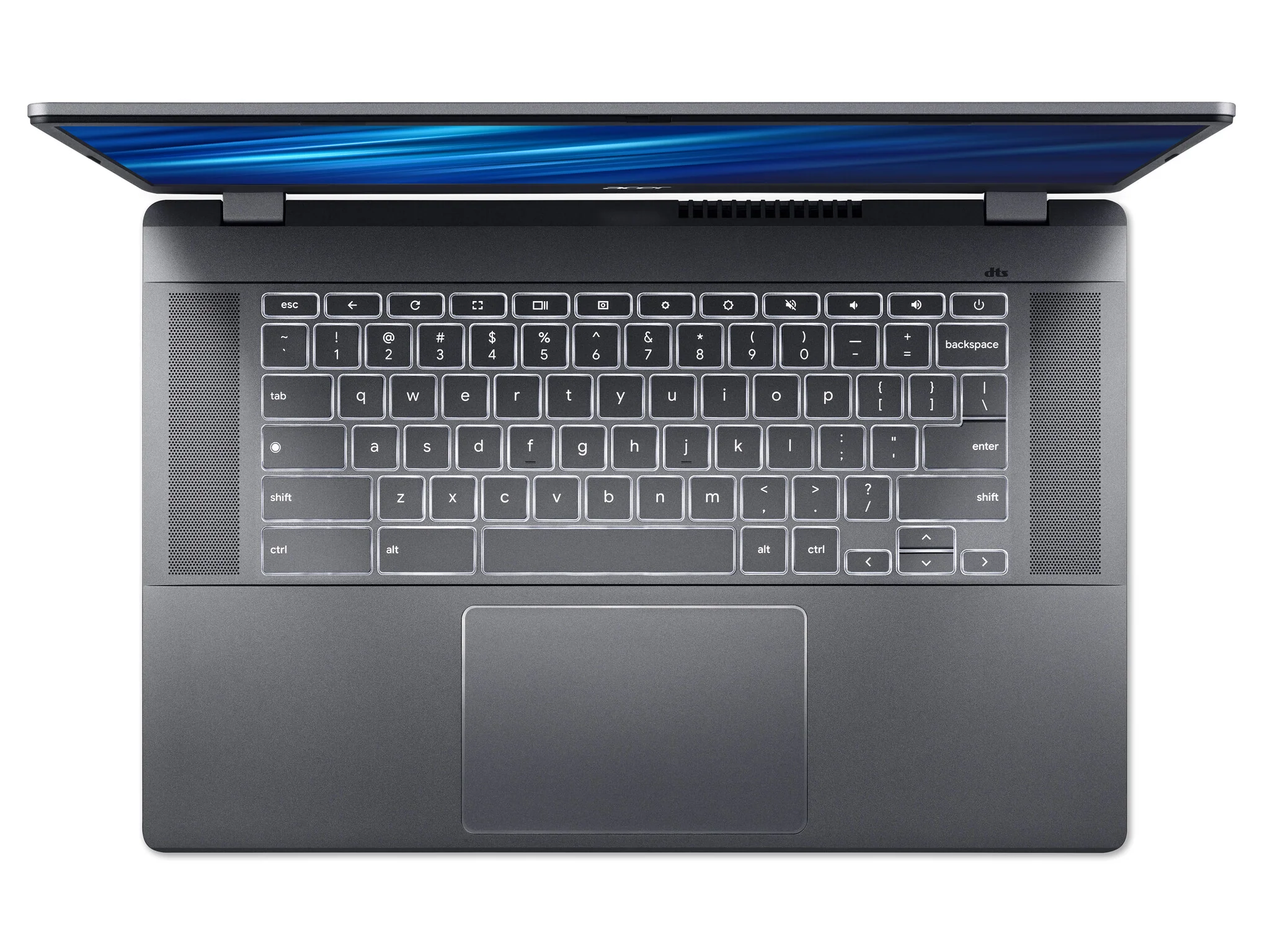 Acer Chromebook Plus 515 - 39.6 cm (15.6") - Intel® Core i5-1235U - 16 GB LPDDR5x-SDRAM - 256 GB SSD - Wi-Fi 6E - ChromeOS - Grey - Image 8