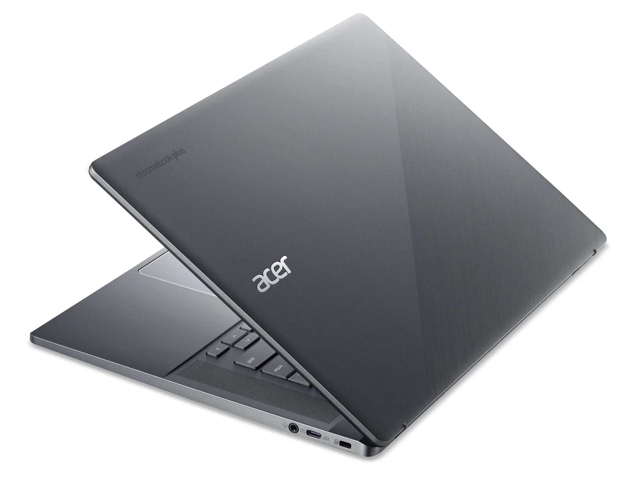 Acer Chromebook Plus 515 - 39.6 cm (15.6") - Touchscreen - Intel Core i3-1215U  - 8 GB LPDDR5x-SDRAM - 256 GB SSD - Wi-Fi 6E - ChromeOS - Grey - Image 7