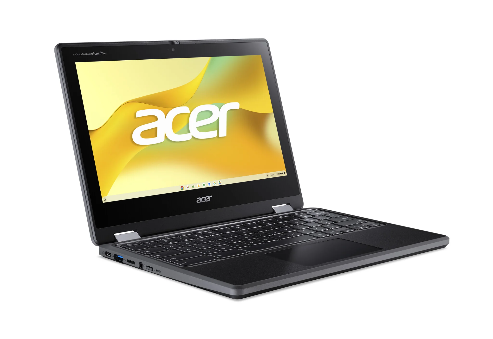 Acer Chromebook Spin 511 - 29.5 cm (11.6") - Touchscreen - Intel® N100 - 8GB LPDDR5-SDRAM - 128 GB SSD - Wi-Fi 6E - ChromeOS - Black - Image 2