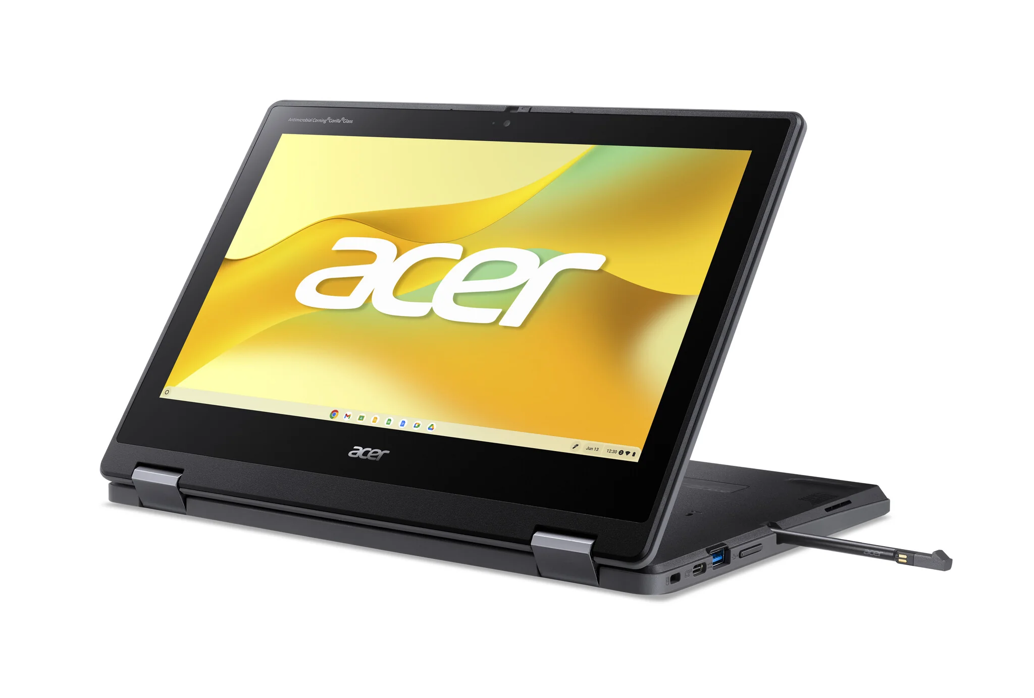 Acer Chromebook Spin 511 - 29.5 cm (11.6") - Touchscreen - Intel® N100 - 8GB LPDDR5-SDRAM - 128 GB SSD - Wi-Fi 6E - ChromeOS - Black - Image 6